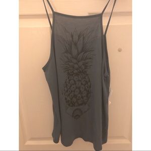 Pineapple Daze Halter Top